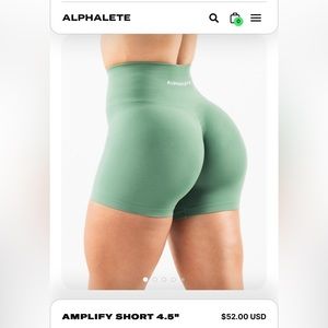Alphalete Amplify Shorts 4.5 inch